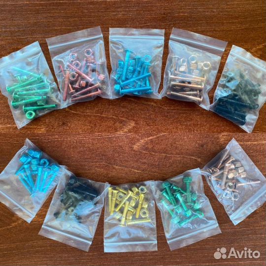 Винты болты гайки лонгборд скейтборд