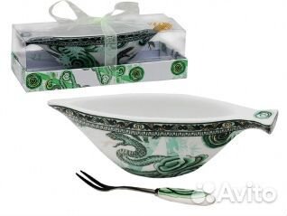 Салатник с вилочкой 