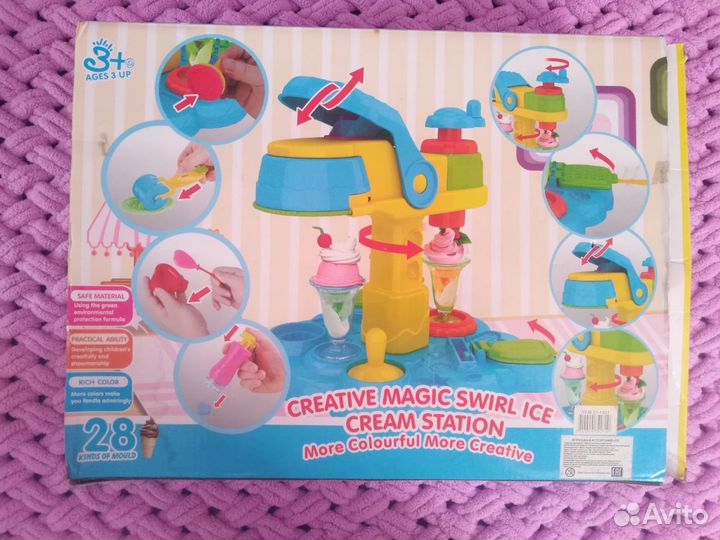 Play Doh Фабрика мороженого Плэй до
