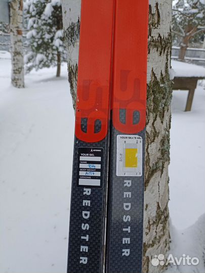 Лыжи беговые atomic коньковые 191 см