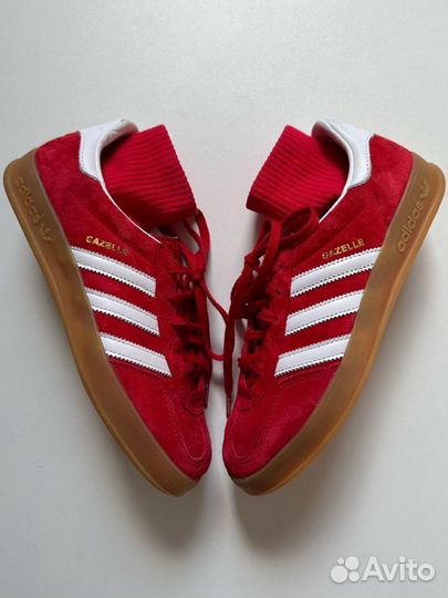 Adidas Gazelle Scarlet Cloud White