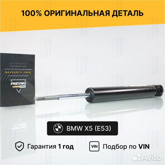 Амортизатор для BMW X5 E53 (1999—2003) Задний