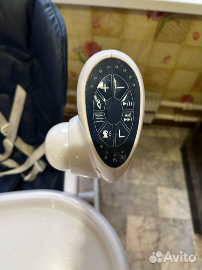 Стульчик для кормления И качели caretero indigo