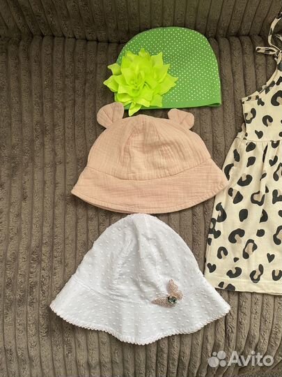 Пакет летних вещей для девочки 74-80