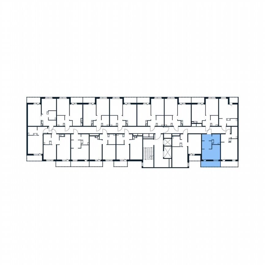 Квартира-студия, 25 м², 12/12 эт.