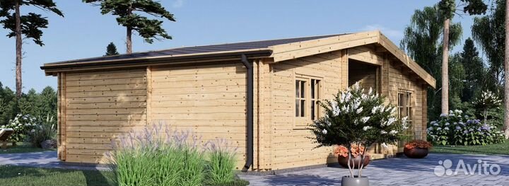 Дом из бруса филипп 44 10,5x6