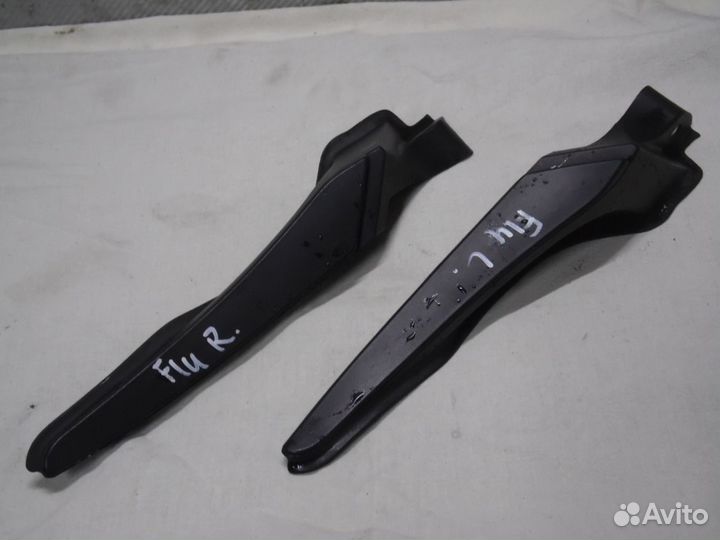 Накладка лобового стекла правая левая рено флюенс