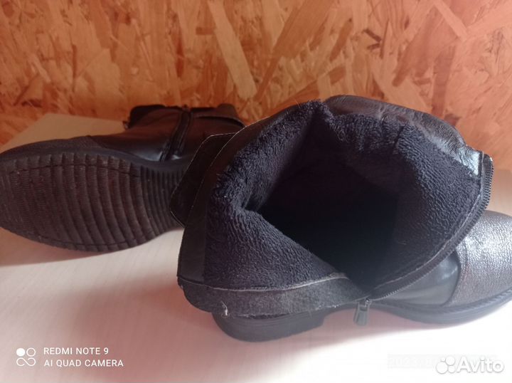 Ботинки демисезонные для девочки 36 размер