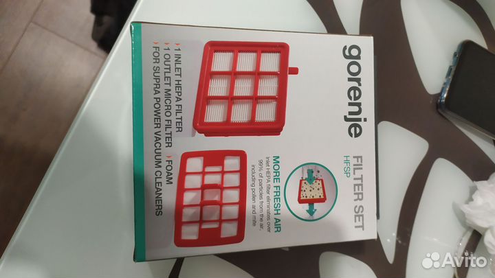 Фильтр пылесоса Gorenje