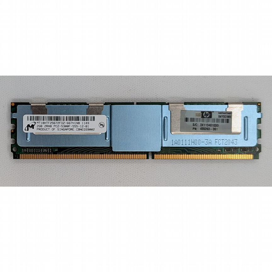 [455263-051] Модуль Памяти Mt18htf25672fdz-667, 455263-051, Mic