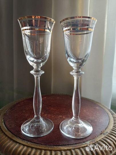 Бокалы для ликера/рюмки для водки Bohemia Cristal