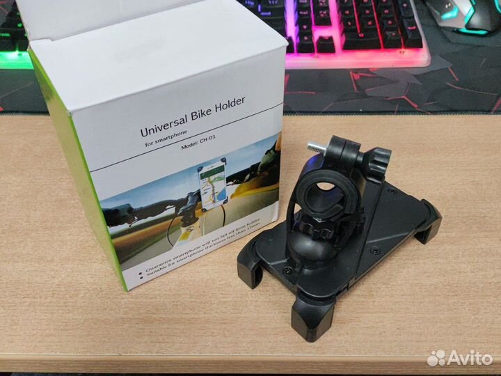 Держатель смартфон на руль велосипеда CH-01