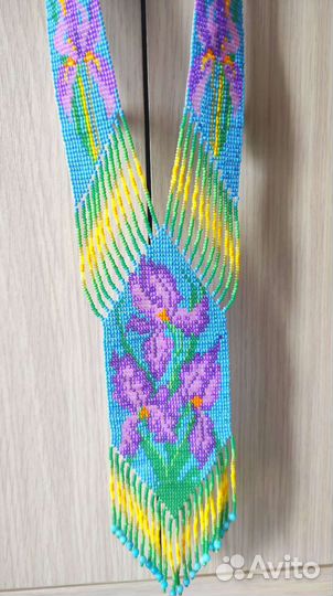 Гердан из бисера