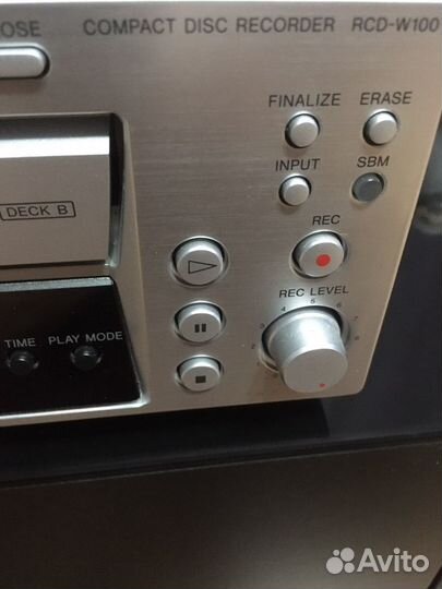 DVD recorder Sony RCD-W100
