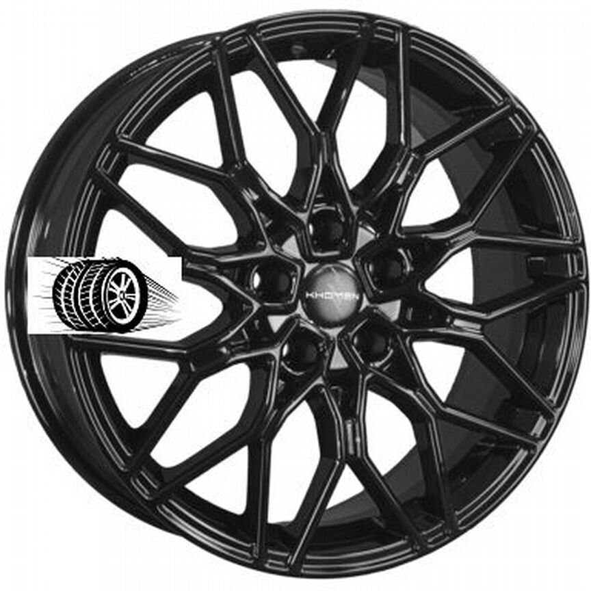 Литые диски Khomen Wheels 7×R18 5×108
