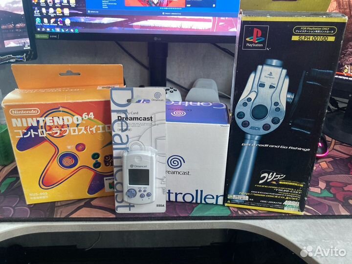 Контроллеры для PS1, Dreamcast, Nintendo 64