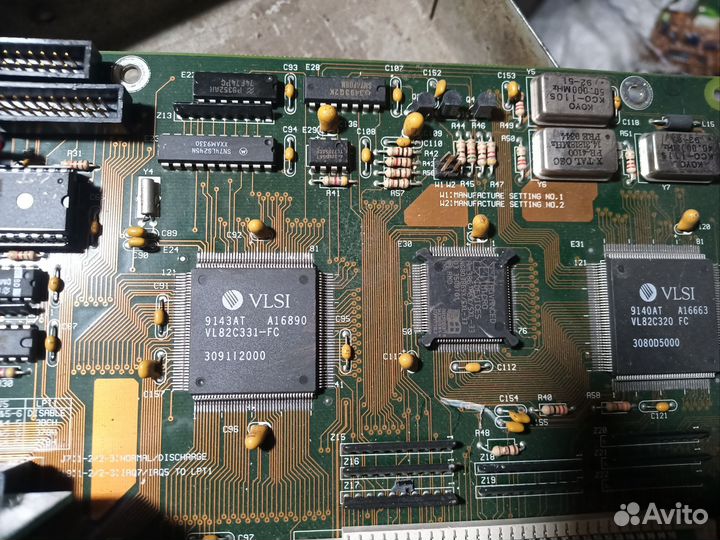 Плата от древнего компьютера