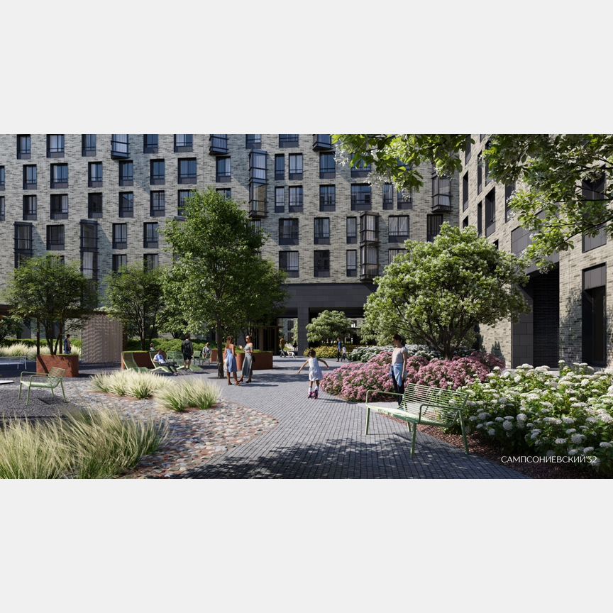 2-к. квартира, 74,7 м², 2/10 эт.