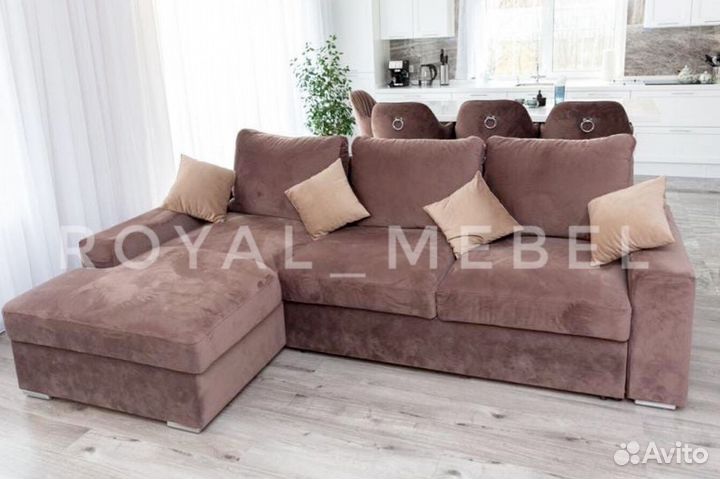 Большой угловой диван / диван новый