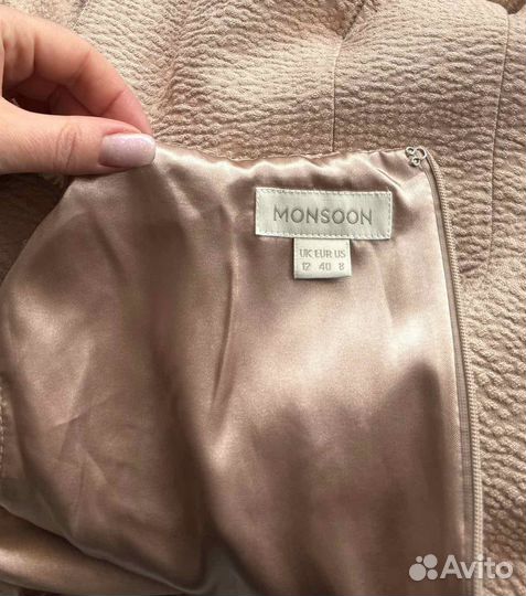 Вечернее блестящее платье 44-46р. Monsoon uk12