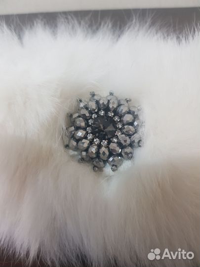 Повязка меховая с песца Chobi