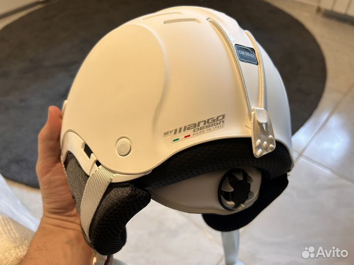 Горнолыжный шлем Mango quota PRO 55-57 см белый