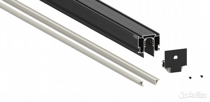 Трековый профиль со встроенными тоководами