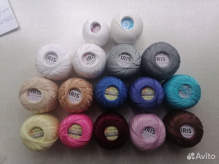 Пряжа ярнарт Ирис (14шт)