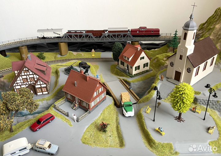 Макет железной дороги 1:87