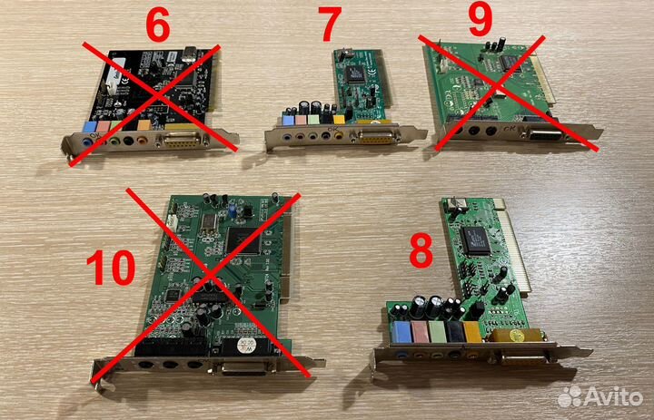 Звуковые карты ISA, PCI, USB