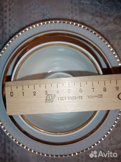 Чайный сервиз СССР Грузинской фабрики