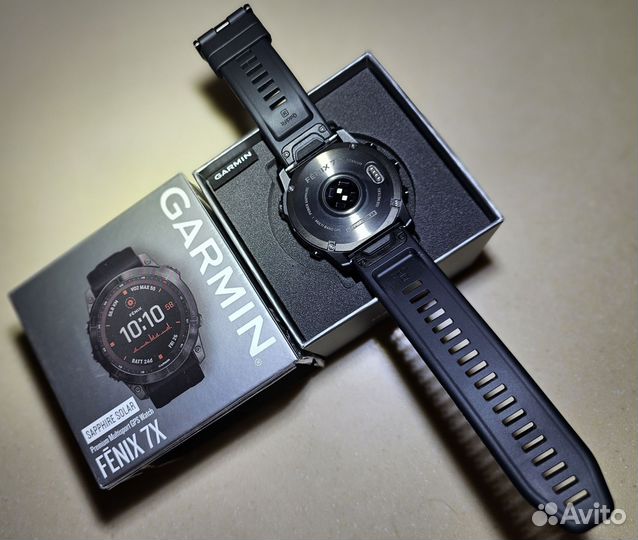 Garmin fenix 7x sapphire solar titanium