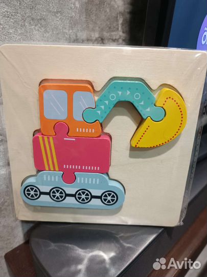 Пазлы деревянные