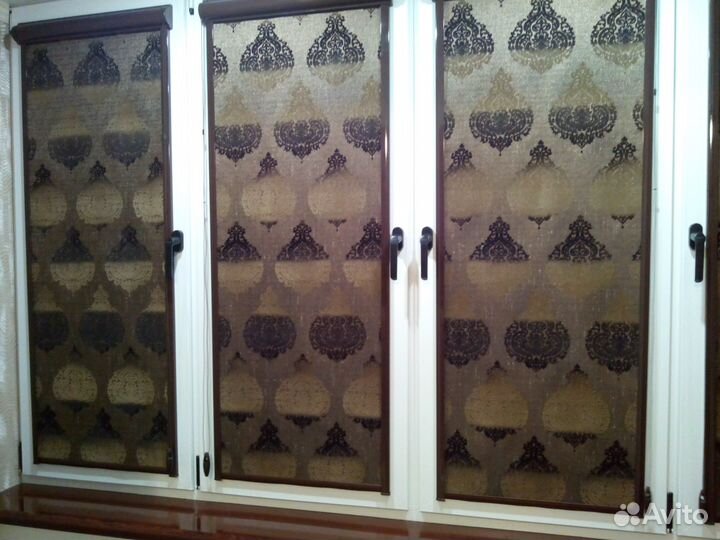 Рулонные шторы в Восточном стиле