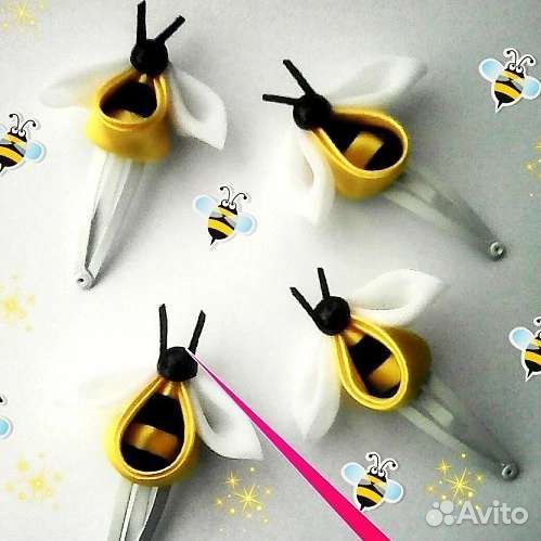 Заколки пчёлки