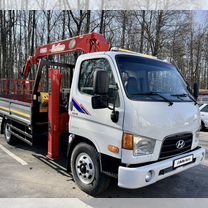 Аренда и услуги манипулятора, стрела 3 т, 10 м, борт 5 т, 6 м, Москва