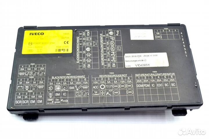 Блок управления VIC iveco Stralis (01.02)
