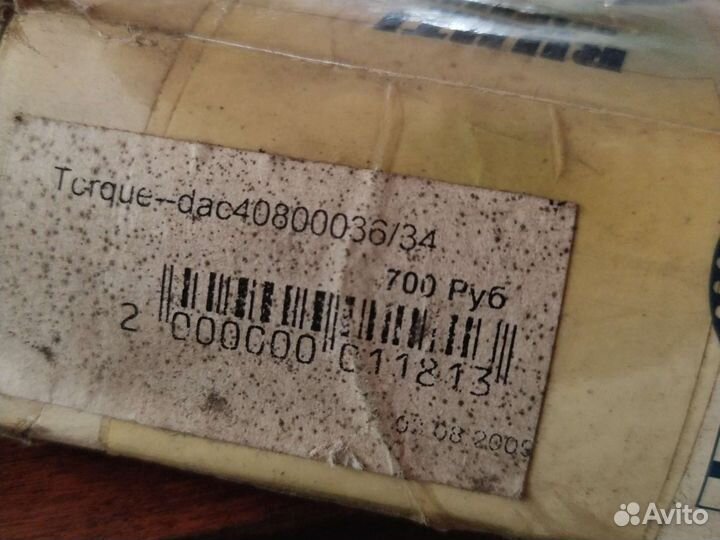 Подшипник ступицы Torque-dac40800036/34