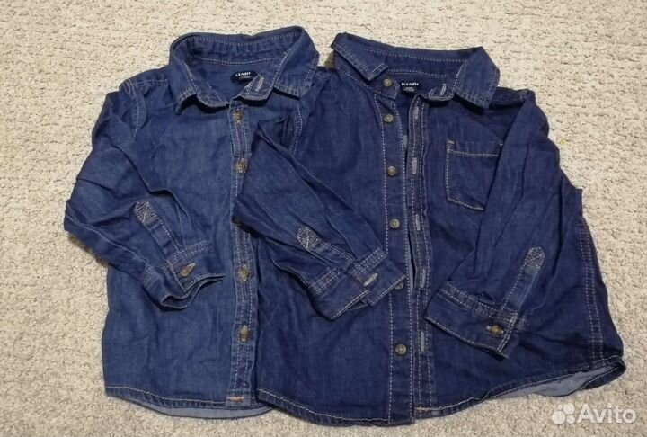 Джинсовая рубашка