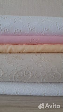 Ткань шитье хлопок