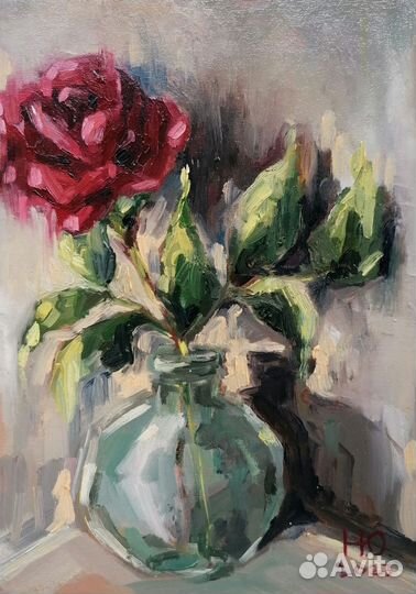 Картина маслом этюд