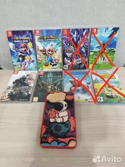 Игры для nintendo switch катриджи
