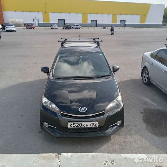 Рейлинги поперечны на Toyota Wish