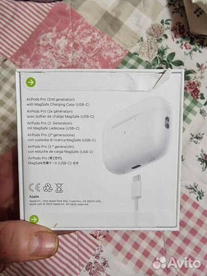 Беспроводные наушники apple airpods pro 2