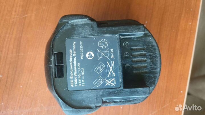 Аккумулятор AEG 12v 3000 mAh новый