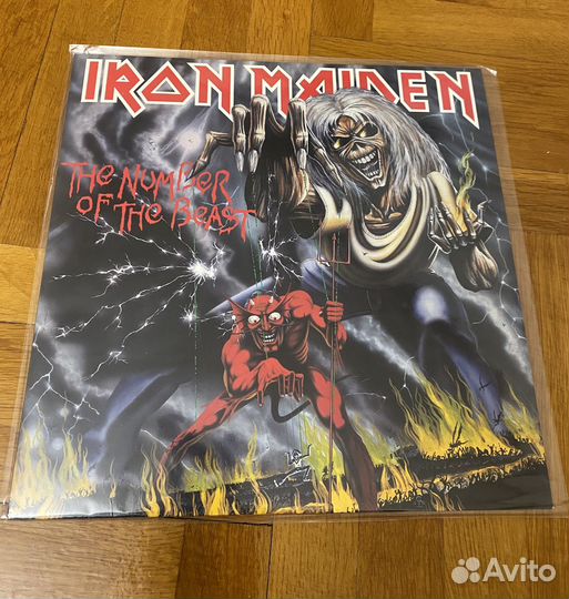 Iron maiden LP Винил parlophone