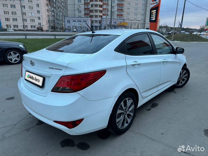 Hyundai Solaris 1.6 МТ, 2015, 168 000 км