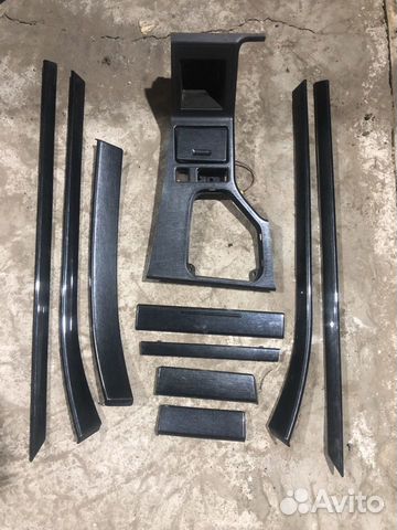 Молдинги BMW E39 тёмные