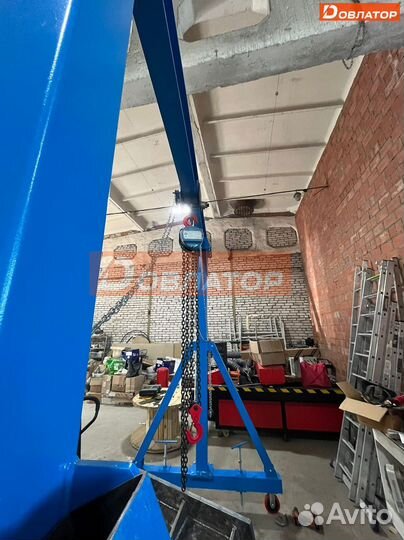 Кран козловой мпу передвижной усиленный