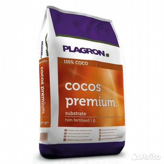 Кокосовый субстрат Plagron Coco Premium 50 л